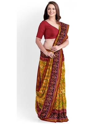 yellow Pure Silk(mulberry) 6