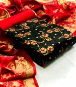 Black brocade brocade salwar