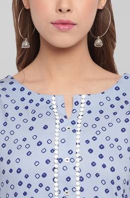 Janasya Grey printed crepe ethnic-kurtis 5