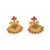 Temple Jewellery Matte Finish Necklace Sets For Women