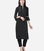 Cotton straight office wear kurta