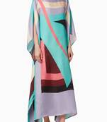 JSDC Lounge Wear Digital Printed Crepe Kaftan for Women