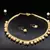 Gold Pearl Necklace Sets