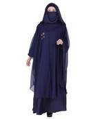 Momin Bazaar Islamic Modest Kaftan Abaya Crystal Embroidery