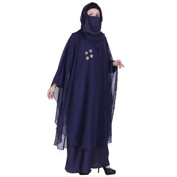 Momin Bazaar Islamic Modest Kaftan Abaya Crystal Embroidery 2