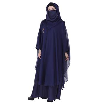 Momin Bazaar Islamic Modest Kaftan Abaya Crystal Embroidery 3