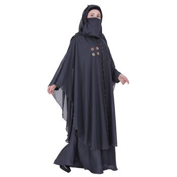 Momin Bazaar Islamic Modest Kaftan Abaya Crystal Embroidery 2