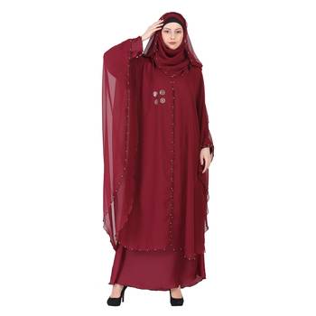 Momin Bazaar Islamic Modest Kaftan Abaya Crystal Embroidery 1