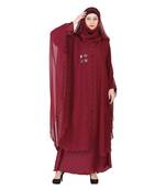 Momin Bazaar Islamic Modest Kaftan Abaya Crystal Embroidery