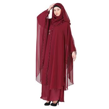 Momin Bazaar Islamic Modest Kaftan Abaya Crystal Embroidery 2