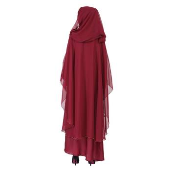 Momin Bazaar Islamic Modest Kaftan Abaya Crystal Embroidery 5