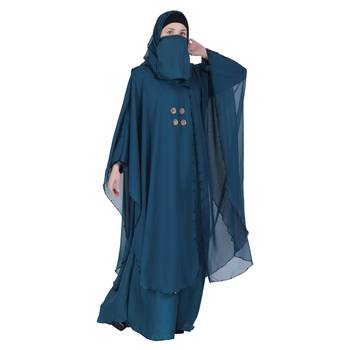 Momin Bazaar Islamic Modest Kaftan Abaya Crystal Embroidery 2