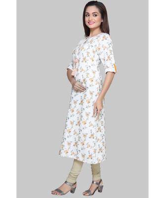 En Vogue Linen Printed Kurta 1