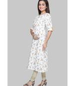 En Vogue Linen Printed Kurta