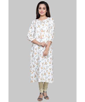 En Vogue Linen Printed Kurta 3