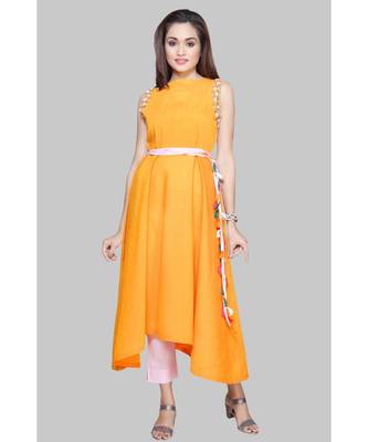 En Vogue Cotton Embroidered Kurta 1