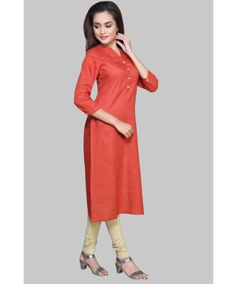 En Vogue Linen Straight Kurta 2