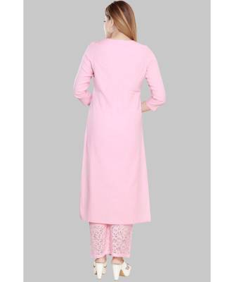 En Vogue Cotton Straight Kurta With Bottom 5