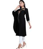 En Vogue Embroidered Viscose Kurta
