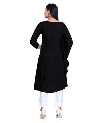 En Vogue Embroidered Viscose Kurta 5