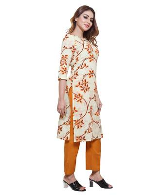 En Vogue Printed Cotton Kurta With Bottom 2