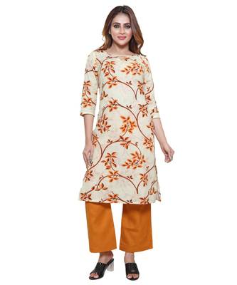 En Vogue Printed Cotton Kurta With Bottom 3