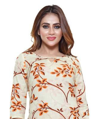 En Vogue Printed Cotton Kurta With Bottom 4