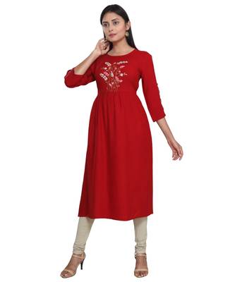 En Vogue Printed Cotton Kurta 1