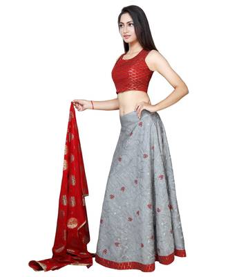 En Vogue Embroidered Lehenga Choli Set With Dupatta 1
