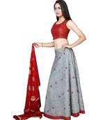 En Vogue Embroidered Lehenga Choli Set With Dupatta