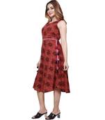 En Vogue Linen Printed Dress