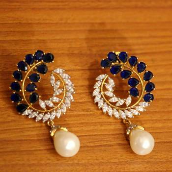 Blue danglers-drops 1