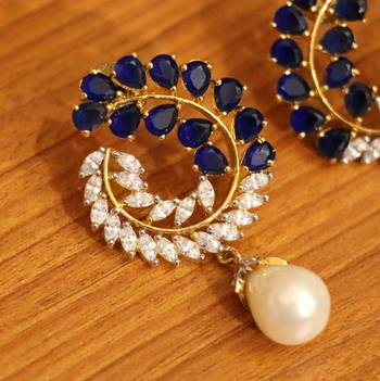 Blue danglers-drops 3