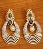 Black danglers-drops