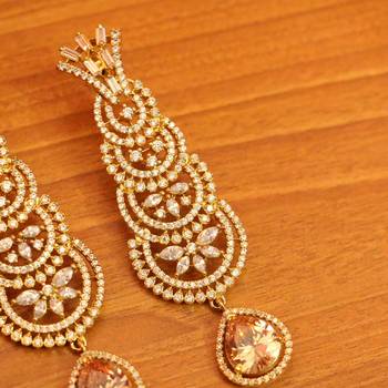 Yellow citrine danglers-drops 2
