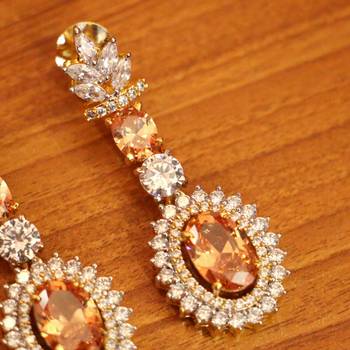 Yellow citrine danglers-drops 2