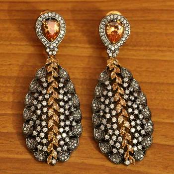 Yellow citrine danglers-drops 1