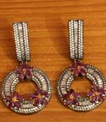 Red ruby  danglers-drops