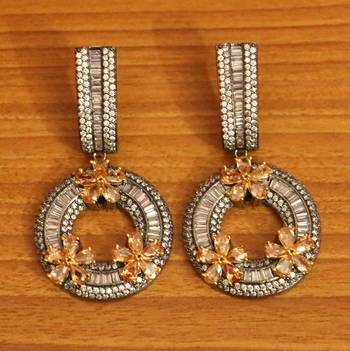 Yellow citrine danglers-drops 1