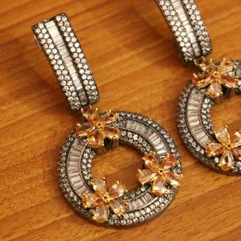 Yellow citrine danglers-drops 2