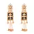 Gold Plated Traditional Padmavati Pearl & Kundan Earrings For Women (E2635Bl)