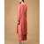 Salmon Cutwork Embroidered Kurta Set