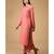 Salmon Cutwork Embroidered Kurta Set