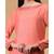 Salmon Cutwork Embroidered Kurta Set