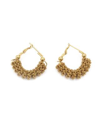 Gold Plated Hoop Earrings 2