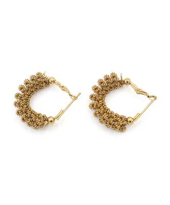 Gold Plated Hoop Earrings 3