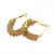 Gold Plated Hoop Earrings