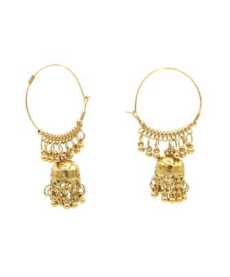 Gold Plated Hoops Jhumka 2