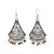 Multicolor silver plated Earrings