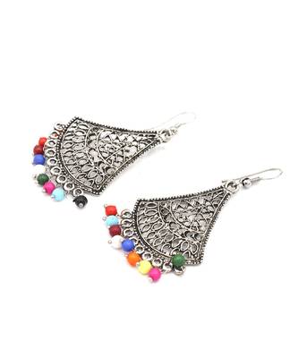 Multicolor silver plated Earrings 8